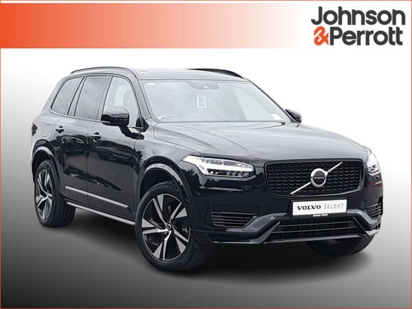 Volvo XC90 SUV, Petrol Plug-in Hybrid, 2022, Black