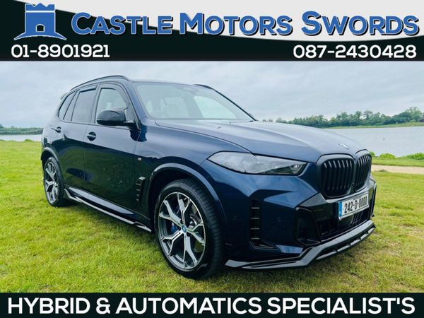 BMW X5 Estate, Petrol Plug-in Hybrid, 2024, Blue