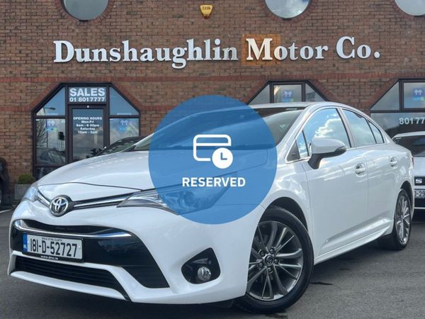 Toyota Avensis Saloon, Diesel, 2018, White