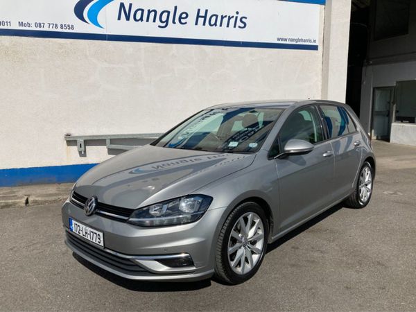Volkswagen Golf Hatchback, Diesel, 2017, Silver