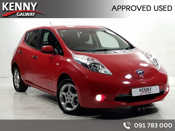Nissan Leaf Hatchback, Electric, 2015, Red