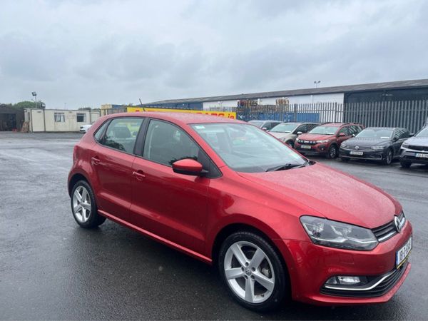 Volkswagen Polo Hatchback, Petrol, 2018, Red