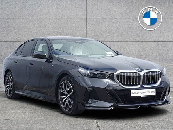 BMW 5-Series Saloon, Petrol Plug-in Hybrid, 2024, Grey