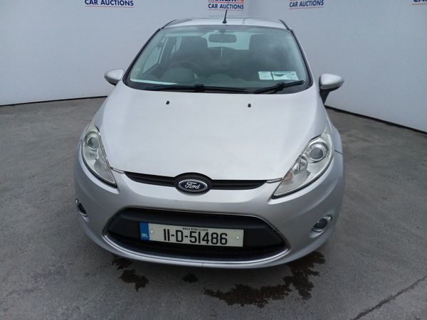 Ford Fiesta Hatchback, Petrol, 2011, Silver