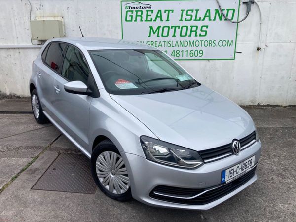Volkswagen Polo Hatchback, Petrol, 2015, Silver