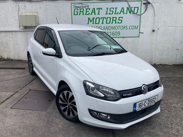 Volkswagen Polo Hatchback, Petrol, 2016, White