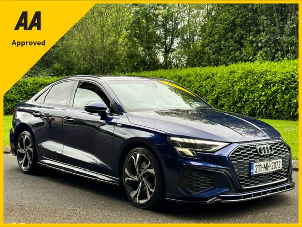 Audi A3 Saloon, Petrol, 2021, Blue