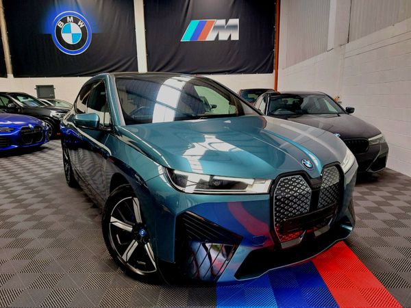 BMW iX SUV, Electric, 2022, Blue