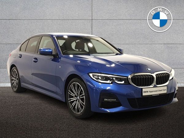 BMW 3-Series Saloon, Petrol Plug-in Hybrid, 2020, Blue