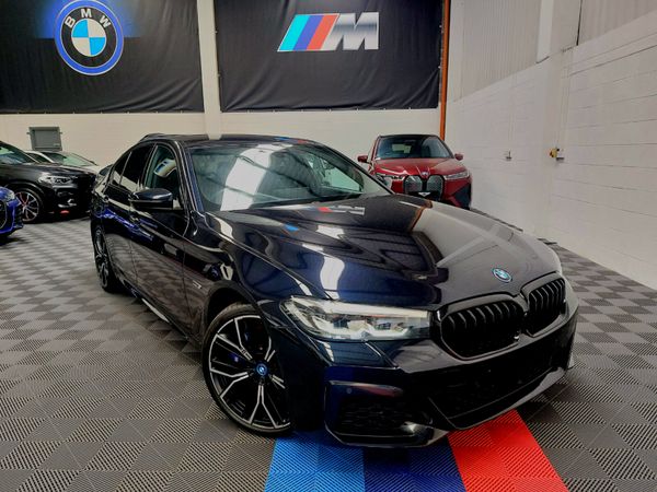 BMW 5-Series Saloon, Petrol Plug-in Hybrid, 2021, Black