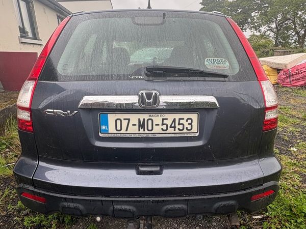 Honda CR-V SUV, Diesel, 2007, Grey