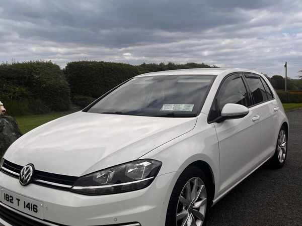 Volkswagen Golf Hatchback, Diesel, 2018, White
