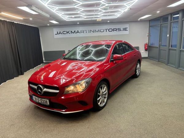 Mercedes-Benz CLA Saloon, Petrol, 2019, Red