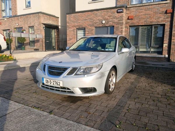 Saab 9-3 Saloon, Ethanol Petrol, 2008, Silver