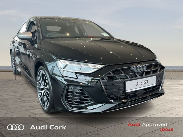 Audi S3 Saloon, Petrol, 2025, Black