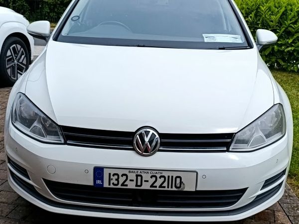 Volkswagen Golf Hatchback, Petrol, 2013, White