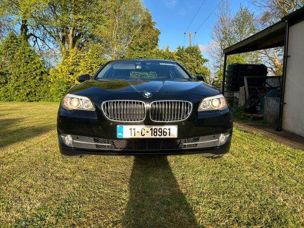 BMW 5-Series Saloon, Diesel, 2011, Black