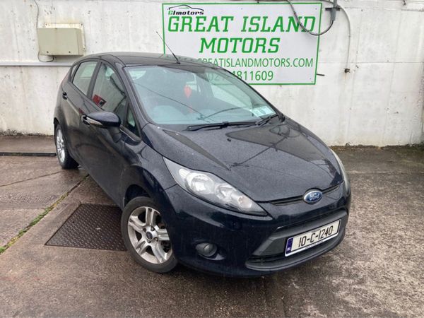 Ford Fiesta Hatchback, Petrol, 2010, Black