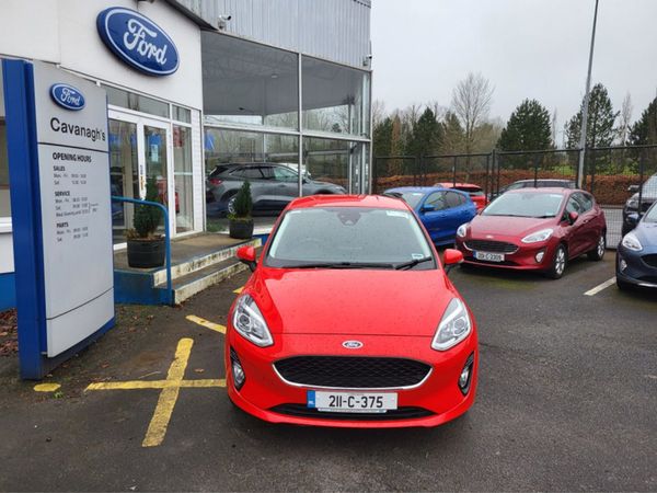Ford Fiesta Hatchback, Petrol, 2021, Red