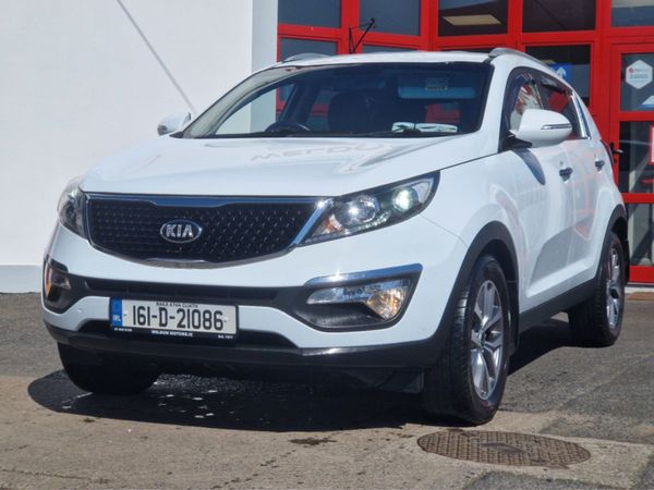 Kia Sportage MPV, Diesel, 2016, White