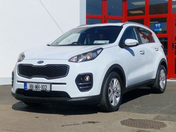 Kia Sportage MPV, Diesel, 2018, White