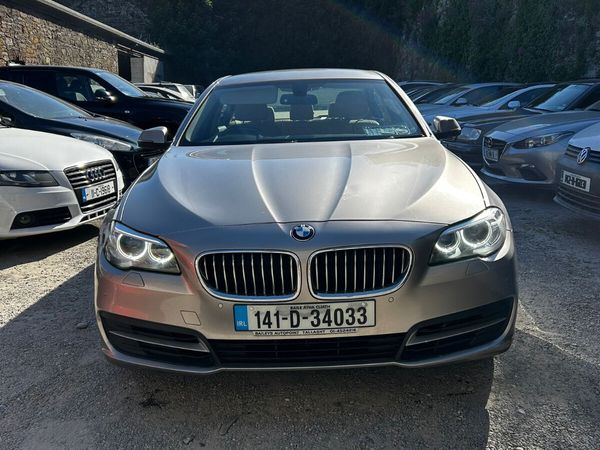 BMW 5-Series Saloon, Diesel, 2014, Silver