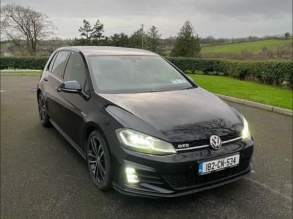 Volkswagen Golf Hatchback, Diesel, 2018, Black