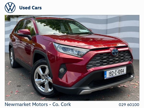 Toyota RAV4 SUV, Petrol Hybrid, 2019, Red