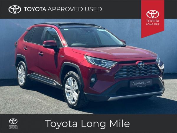 Toyota RAV4 SUV, Petrol Hybrid, 2022, Red
