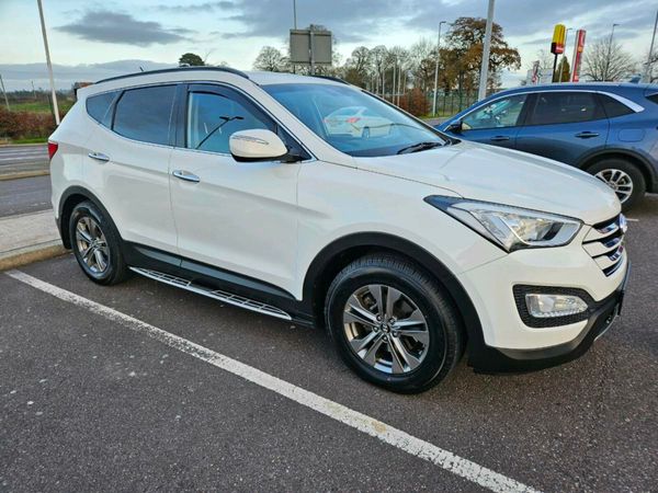 Hyundai Santa Fe SUV, Diesel, 2014, White