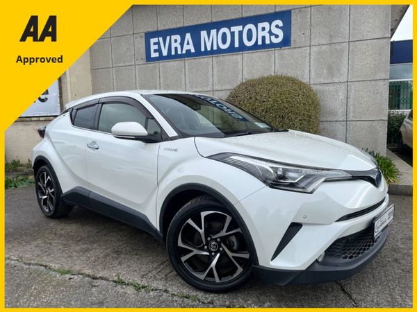 Toyota C-HR SUV, Petrol Hybrid, 2018, White