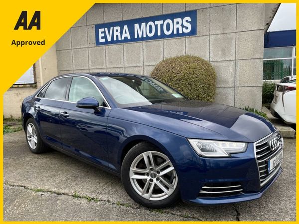 Audi A4 Saloon, Diesel, 2016, Blue