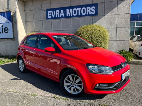 Volkswagen Polo Hatchback, Petrol, 2017, Red