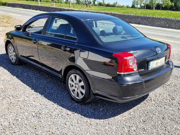 Toyota Avensis Saloon, Petrol, 2007, Black