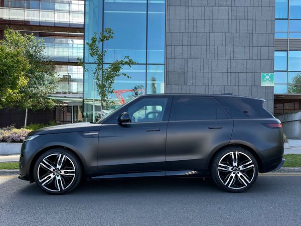 Land Rover Range Rover Sport SUV, Diesel Hybrid, 2022, Black