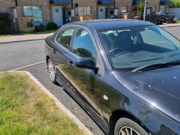 Saab 9-3 Saloon, Ethanol Petrol, 2008, Black