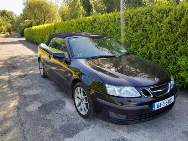 Saab 9-3 Convertible, Petrol, 2004, Black