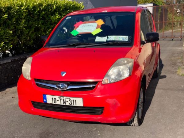 Subaru Justy Estate, Petrol, 2010, Red