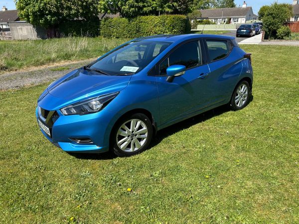 Nissan Micra Hatchback, Petrol, 2019, Blue