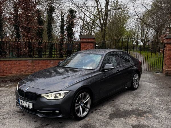 BMW 3-Series Saloon, Diesel, 2018, Grey
