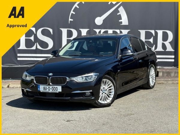 BMW 3-Series Saloon, Diesel, 2016, Black