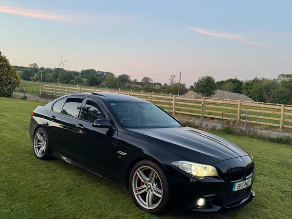 BMW 5-Series Saloon, Diesel, 2015, Black