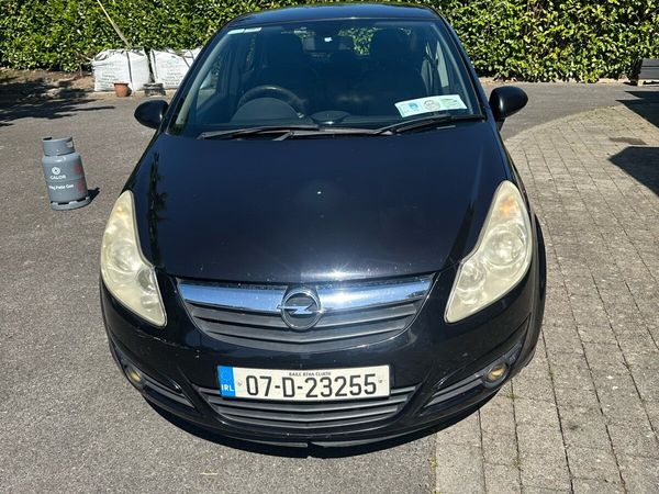 Opel Corsa Hatchback, Petrol, 2007, Black