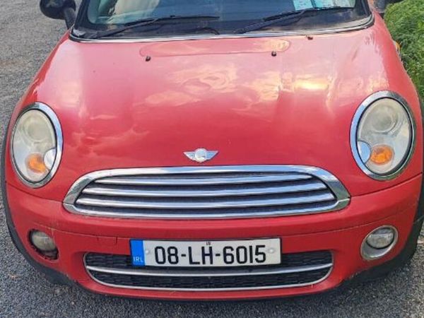 Mini Cooper Hatchback, Diesel, 2008, Red
