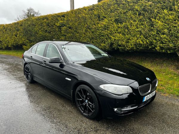 BMW 5-Series Saloon, Diesel, 2013, Black