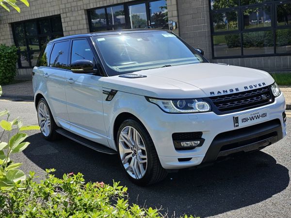 Land Rover Range Rover Sport SUV, Diesel, 2015, White