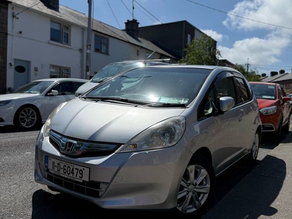 Honda Fit Hatchback, Petrol Hybrid, 2011, Silver