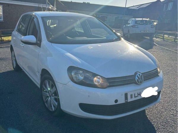 Volkswagen Golf Hatchback, Diesel, 2010, White