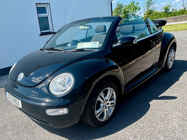 Volkswagen Beetle Convertible, Petrol, 2005, Black