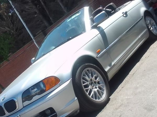 BMW 3-Series Convertible, Petrol, 2002, Silver